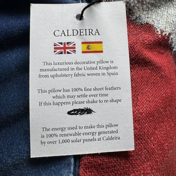 Caldeira Christmas Santa Claus Holiday Village Decorative Pillow Tapestry 14x26 - Picture 11 of 12